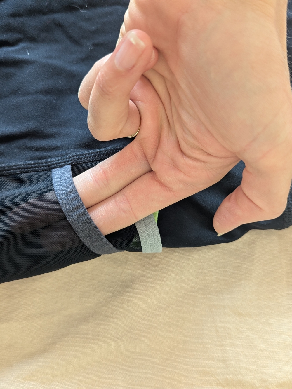 Fabletics Trinity Mid Rise 7" Shorts - Picture 7 of 11